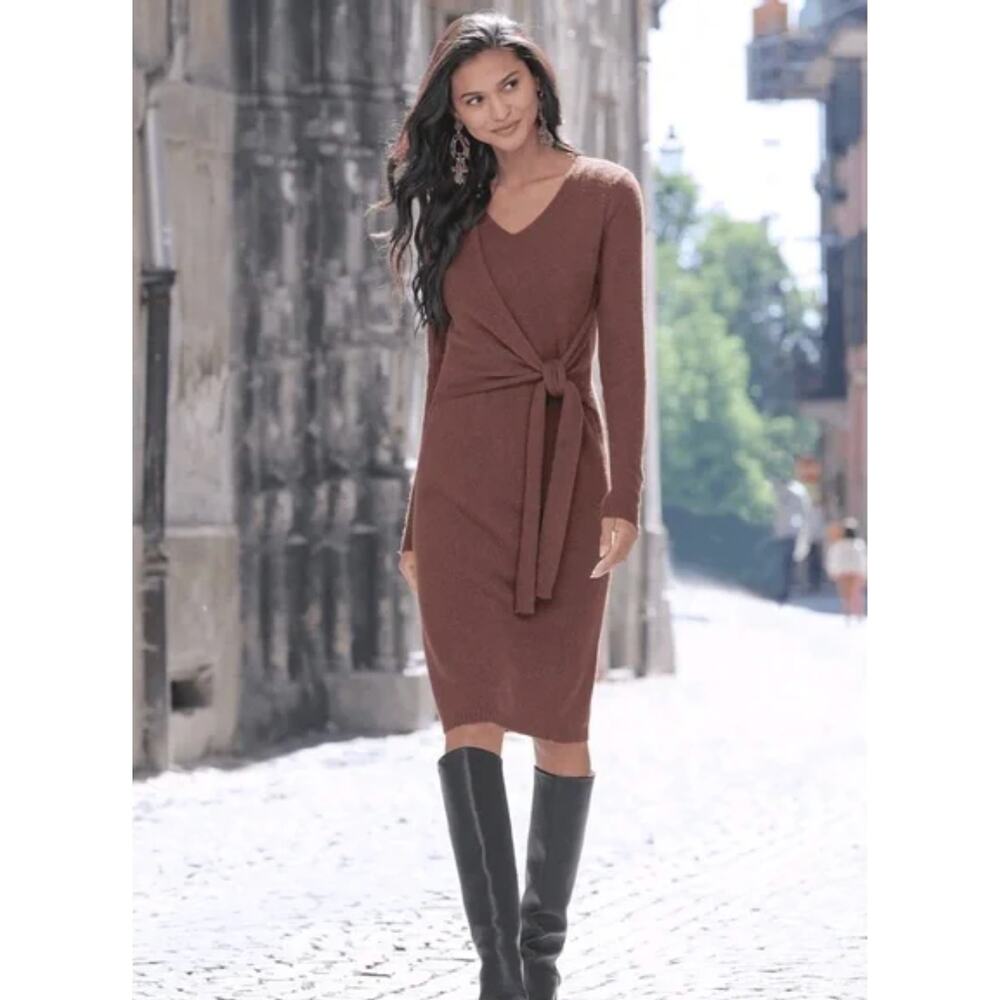 Peruvian Connection shelter island dress women's XS pima cotton silk blend‎